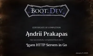 Learn HTTP Servers in Go