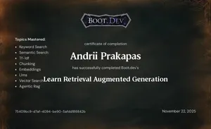 Learn Retrieval Augmented Generation